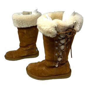 UGG Australia Sundance II Tall Shearling Boots Size 7